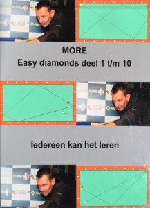 Biljartboeken - More Easy Diamonds 1 tm 10 - Frans van Schaik