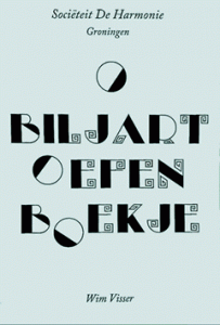 Biljartboeken - Biljart Oefenboekje - Wim Visser