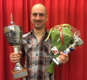 De winnaar Maikel Josemanders