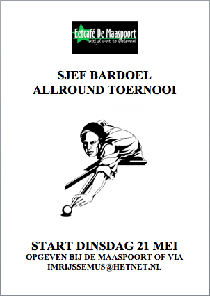 Affiche Allroundtoernooi 2013