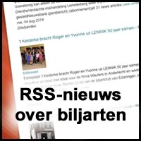 RSS nieuws over biljarten