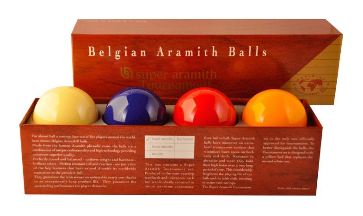 Spelaccessoires: 5-ball biljartballen