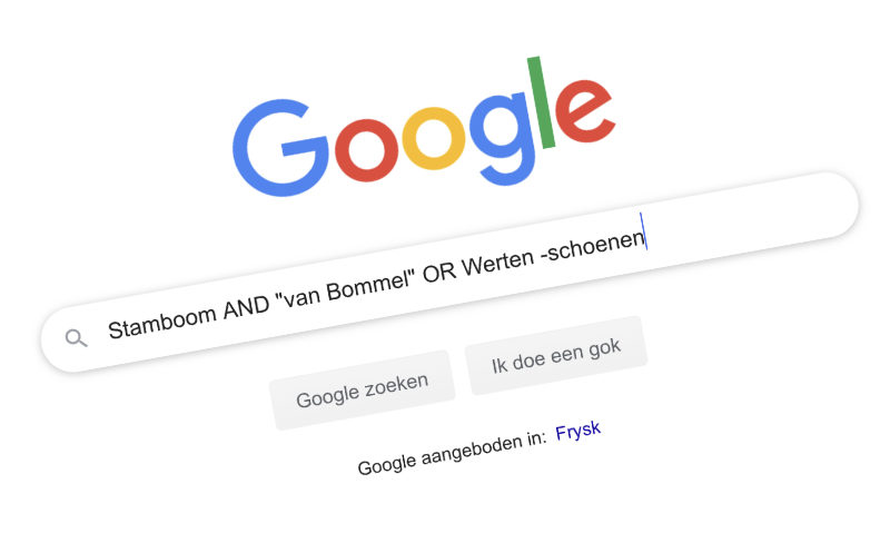 Stambomen met Google