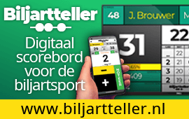 Biljartteller Digitaal scorebord voor de biljartsport